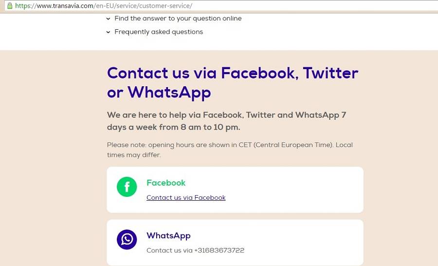 Поддержка клиентов через WhatsApp