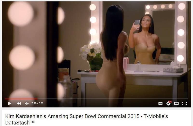 Неоспоримое социальное доказательство: Ким Кардашян в рекламе T-Mobile