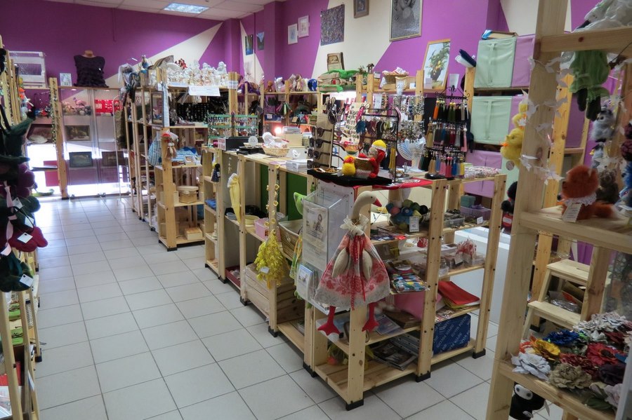 Наш первый магазин «Плюшкин-Вилль»