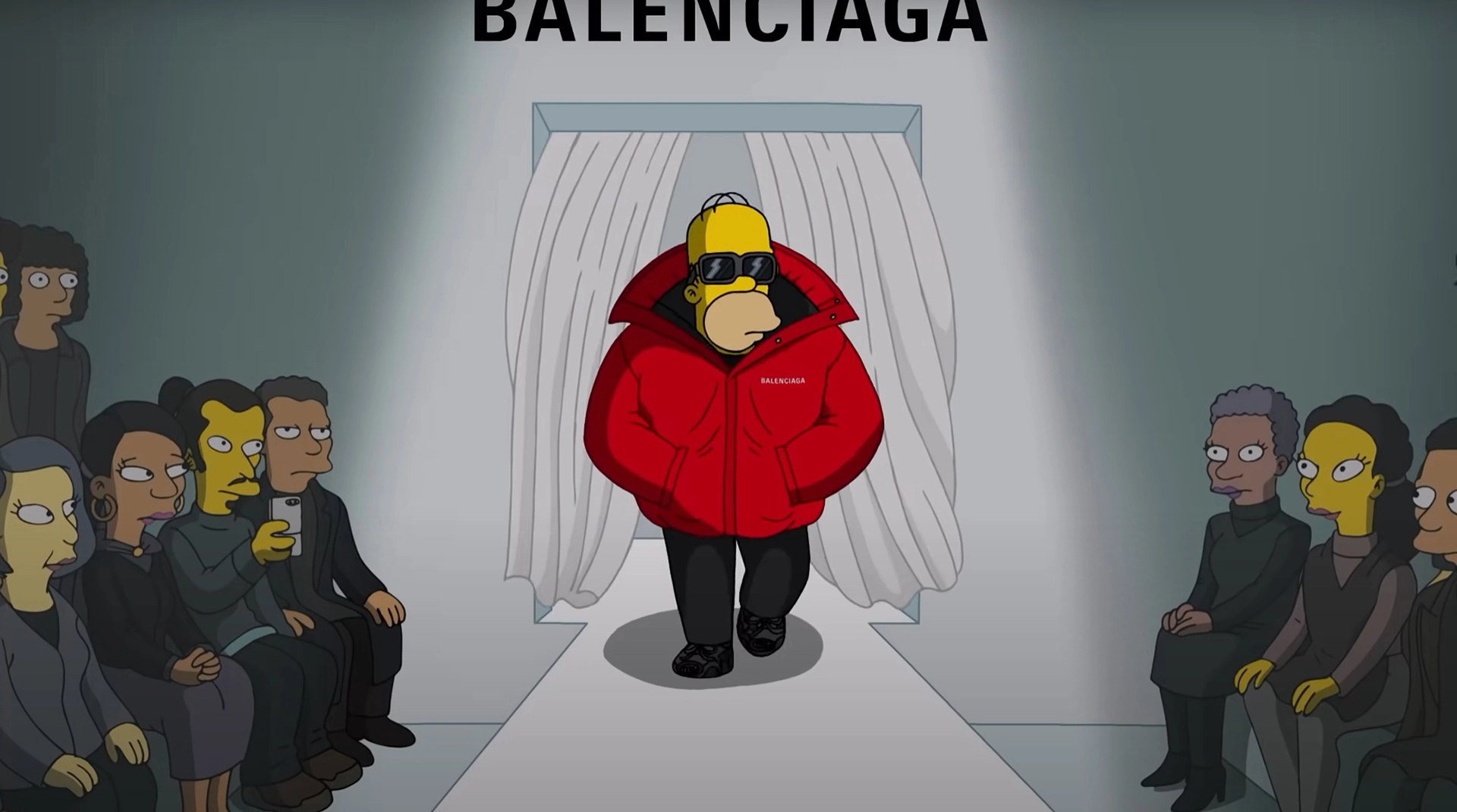 Симпсоны грустно пошутили над СССР в специальном коммерческом эпизоде для Balenciaga