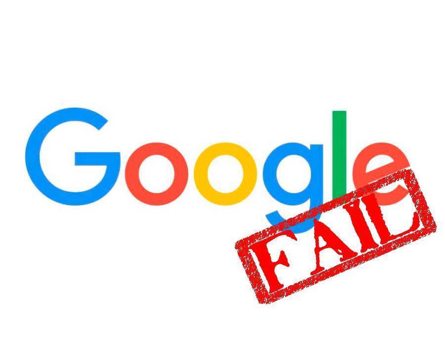 9 неудач корпорации Google
