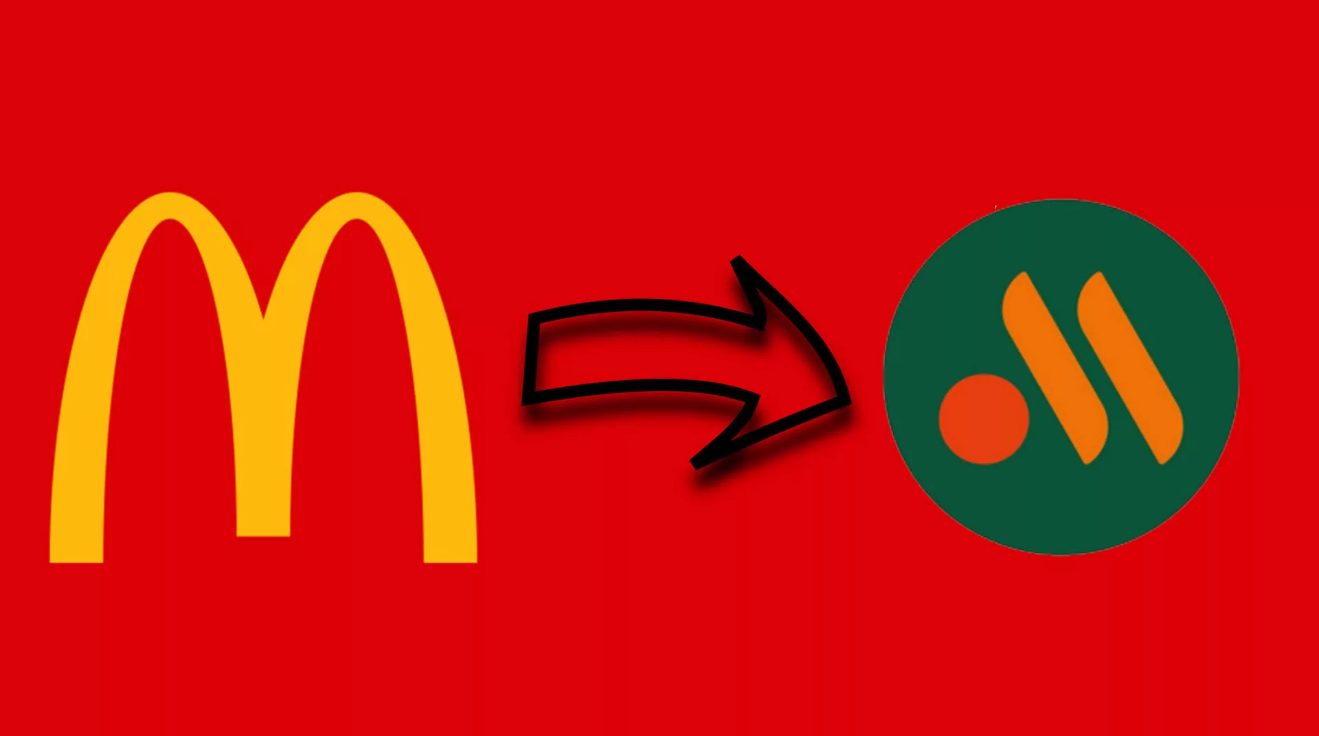 Две палочки и кружок: новый логотип бывшего «Макдоналдса»