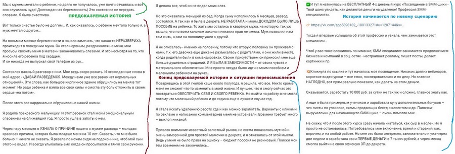 История начинается вновь по более позитивному сценарию