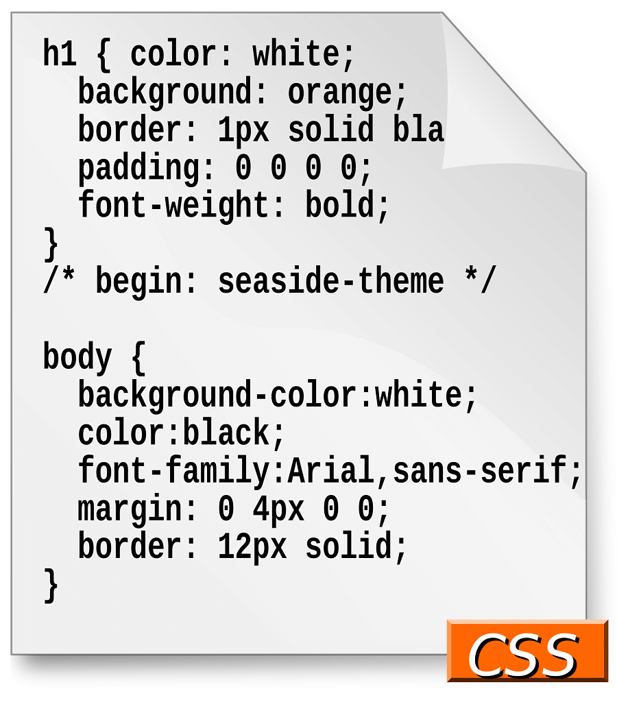 Раз уж суть CSS файла, как, впрочем, и любой программы, заключается в тексте этого файла, то и зарегистрировать его можно как текстовый объект