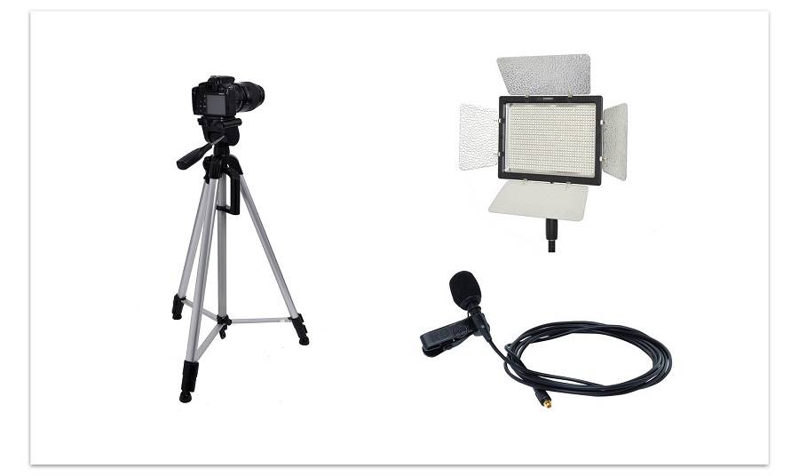 Минимальный набор оборудования для видеосъемки 