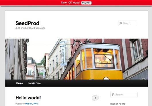 WordPress Notification Bar WordPress Notification Bar