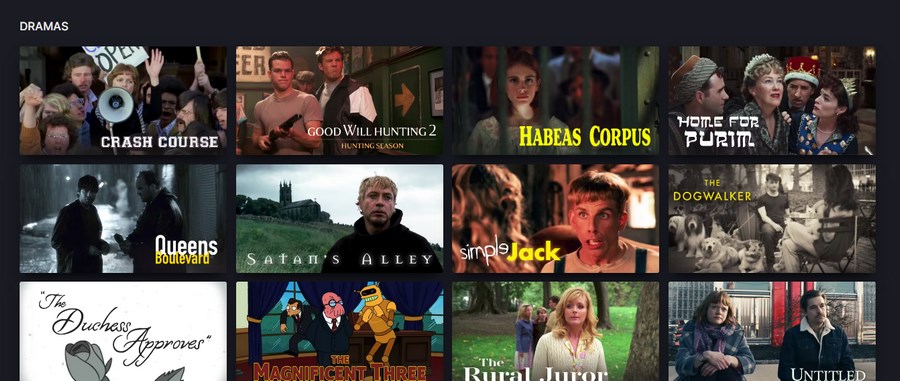 Каталог фильмов на Nestflix