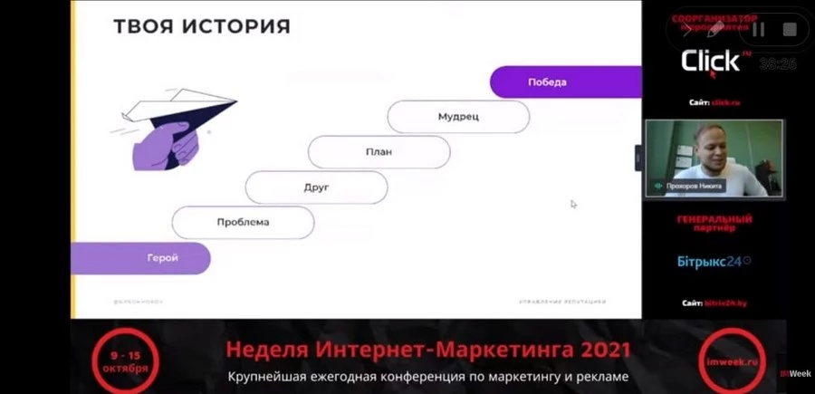 Элементы продающей истории: герой, проблема, друг, план, мудрец и победа