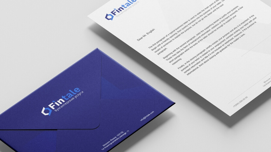 Кейс: разработка фирменного стиля для бухгалтерской компании