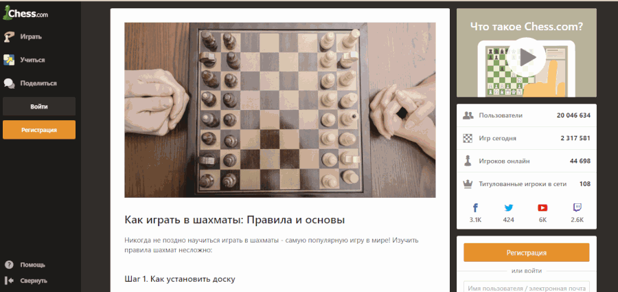 Руководство по правилам шахмат Руководство по правилам шахмат