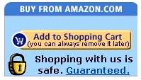 Кнопка «Добавить в корзину» на сайте Amazon в самом начале тестирования. Обратите внимание на слова «вы можете удалить товар из корзины в любое время», использование графического изображения замка и гарантии безопасной покупки.