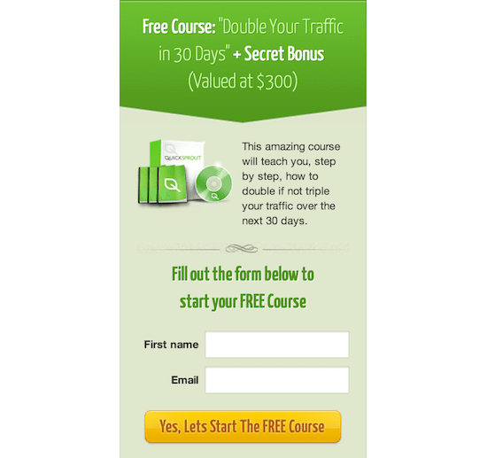 Бесплатный курс Как удвоить трафик на своем сайте за 30 дней + Секретный бонус