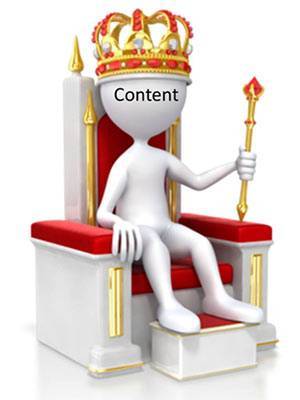 Контент — король, а короли не должны заниматься каким-то там маркетингом