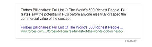 Ответ на запрос «самые богатые люди планеты»