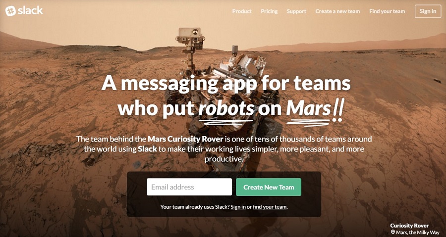 Даже если вы не посылаете роботов на Марс, Slack может быть полезен вашей команде