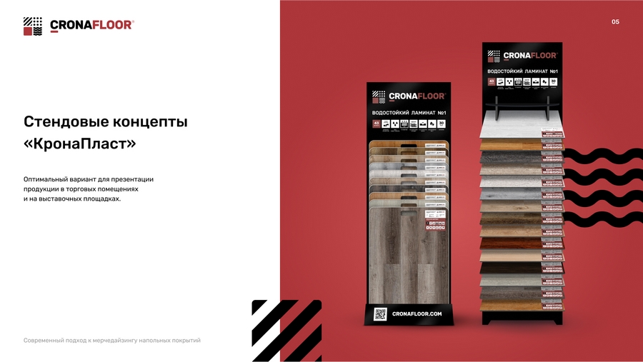 Дизайн буклетов для производителя отделочных материалов 