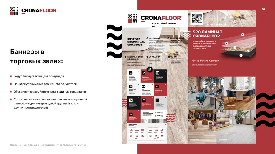 Дизайн буклетов для производителя отделочных материалов 