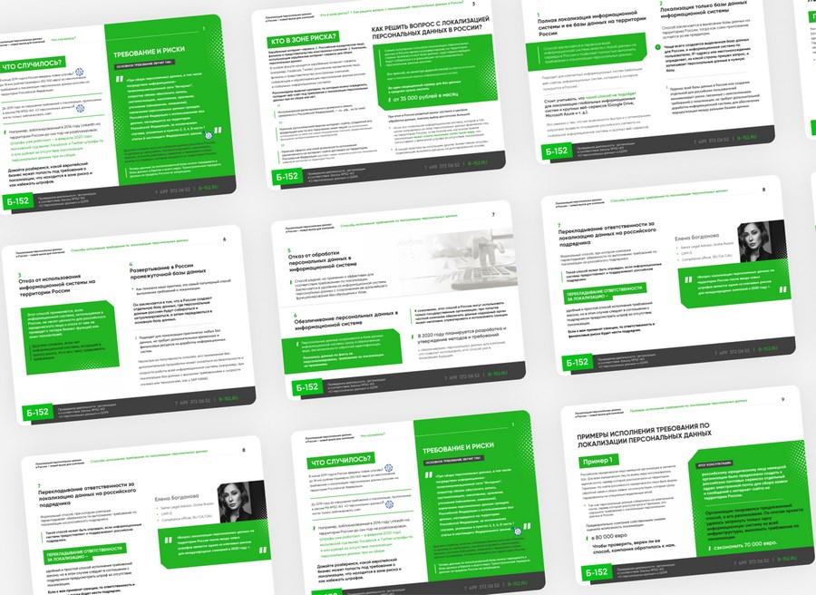 Презентация для компании «Б-152»