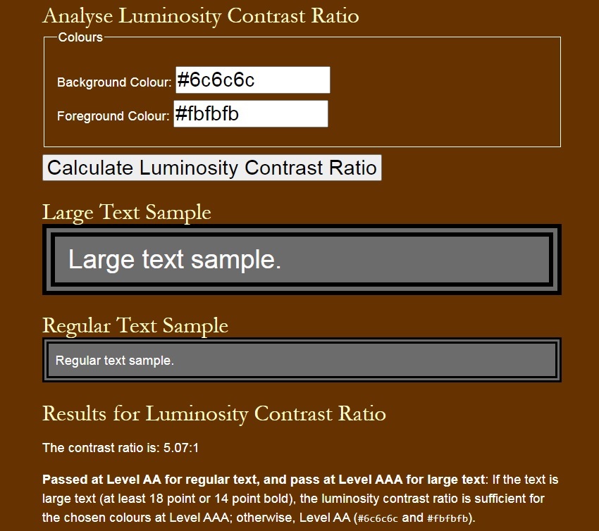 С помощью инструмента можно проверить, как будет смотреться текст на выбранном фоне С помощью инструмента можно проверить, как будет смотреться текст на выбранном фоне