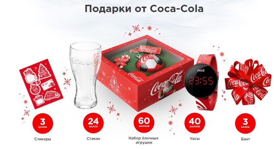 Праздничный конкурс от Coca Cola