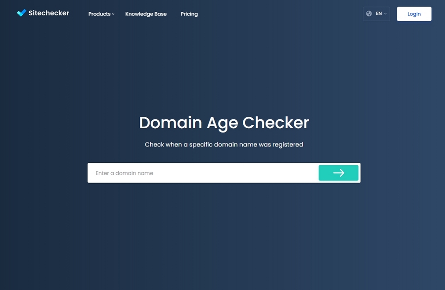 Sitechecker.pro поможет бесплатно установить возраст домена