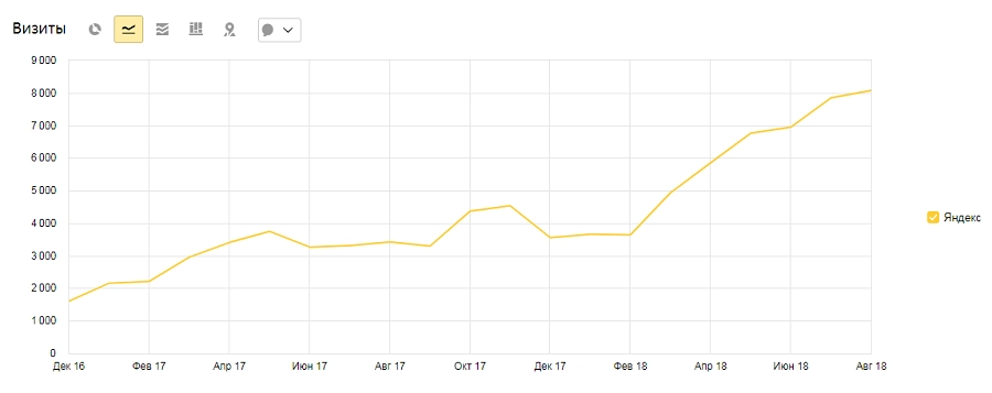 Продвижение в «Яндексе» для дерматоонколога Дмитрия Бейнусова