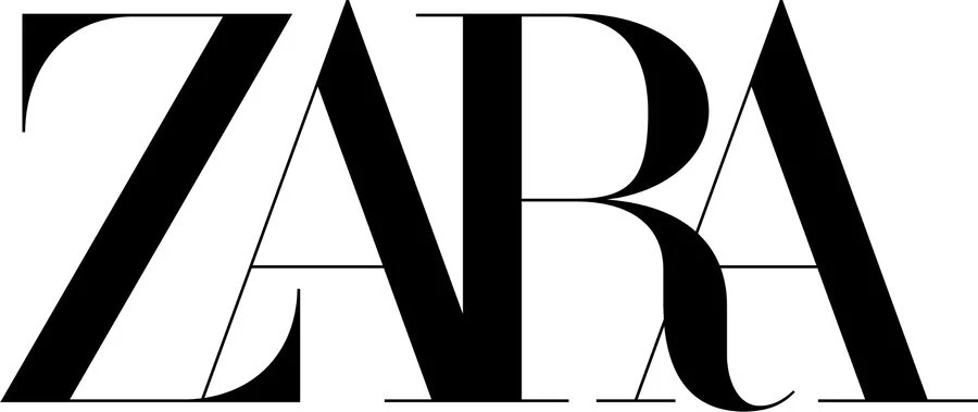 Логотипы модных изданий и брендов часто набраны антиквой