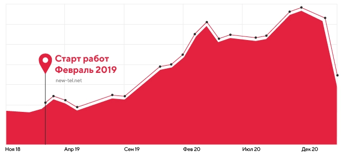 SEO-продвижение для New-tel.net
