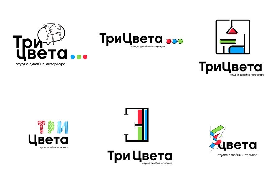 Разработка логотипа для студии дизайна интерьеров