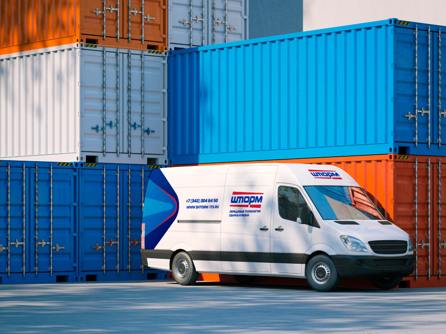 Разработка фирменного стиля для компании «ШТОРМ»