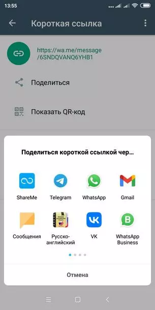 Чат WhatsApp