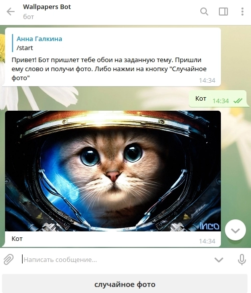 Для примера – запрос про котиков Для примера – запрос про котиков