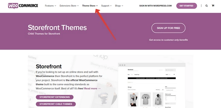 Storefront и ее дочерние темы можно найти на официальном сайте WooCommerce