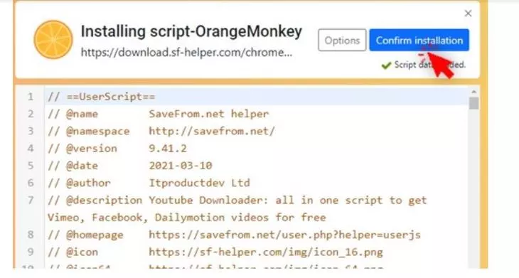 подробные инструкции по установки скрипта вы получите после скачивания расширения orangemonkey (см. ссылку выше)