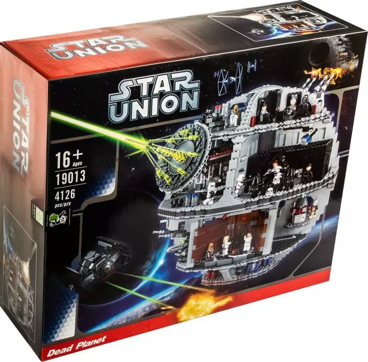 Это не LEGO, но Звезда Смерти выглядит вполне настоящей Конструктор «Звезда Смерти» — аналог LEGO