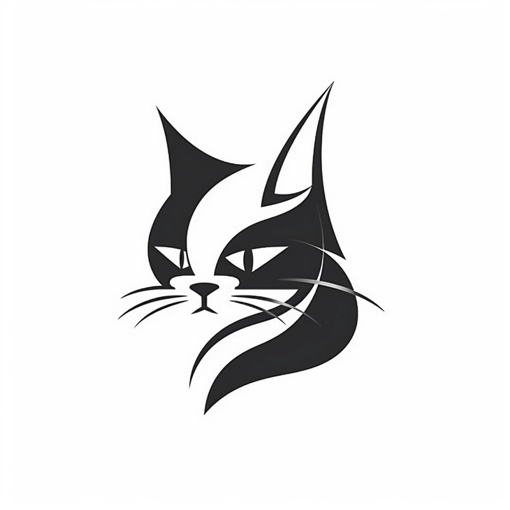 логотип кошки лого кошки