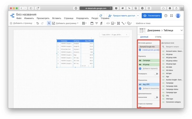 Как собрать аналитику в Google Data Studio: очень подробное руководство