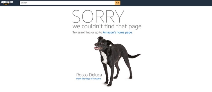 404 страница Amazon