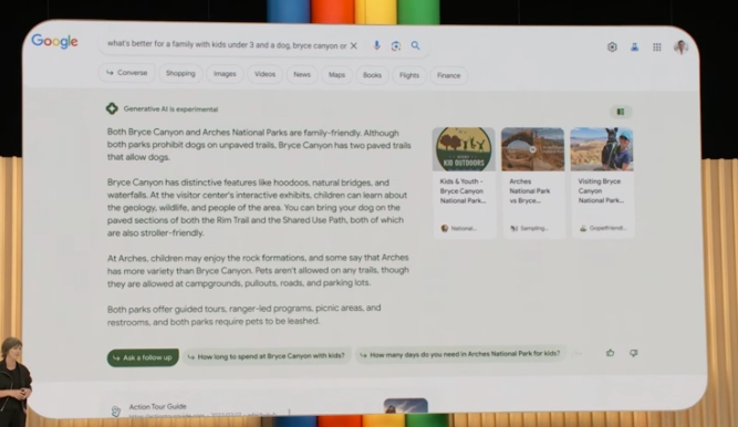 Как будет выглядеть главная страница поиска Google Google Bard