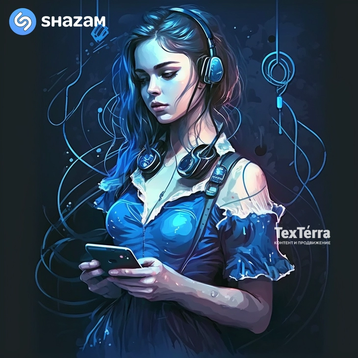 Хуманизация приложения Shazam Shazam в виде человека