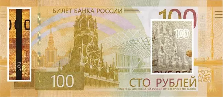 Защитные функции банкноты Защитные функции банкноты