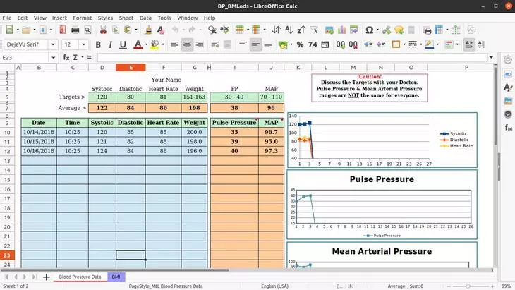 Скриншот LibreOffice