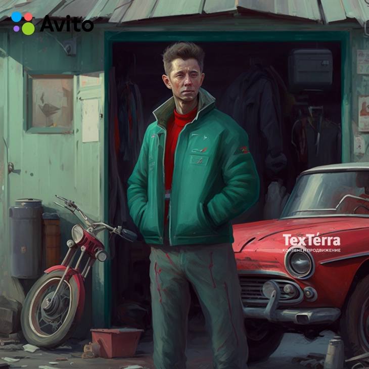 Хуманизация приложения Avito Avito в виде человека